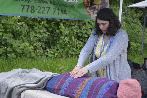 A moment from Living Well Festival