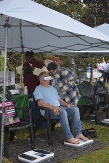 A moment from Living Well Festival