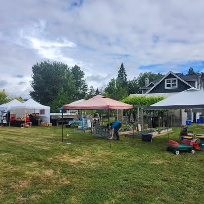 Booths around the grounds