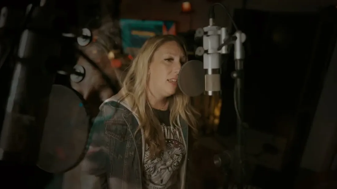 Original video artwork for Burning House by Lauren Ashley